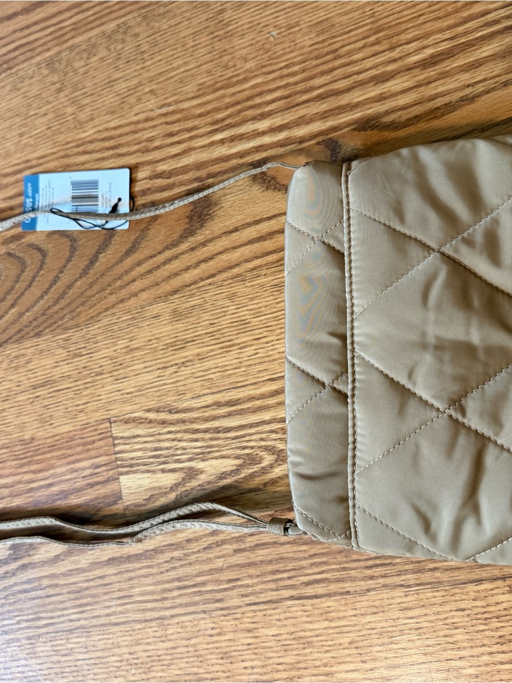 Vera Bradley Quilted Crossbody Bag in Taupe - Picture 5 of 7